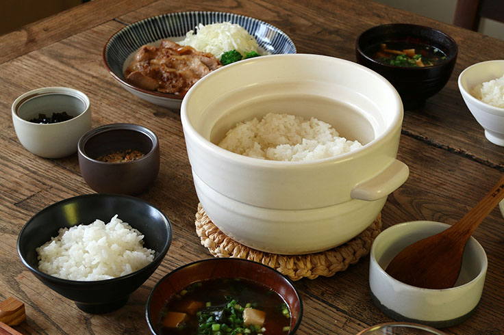 かもしか道具店　ご飯の鍋（3合）