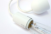 レトロ照明器具　後藤照明　レプリカ灯　白塗装　60W（電球付）　ソケット部分